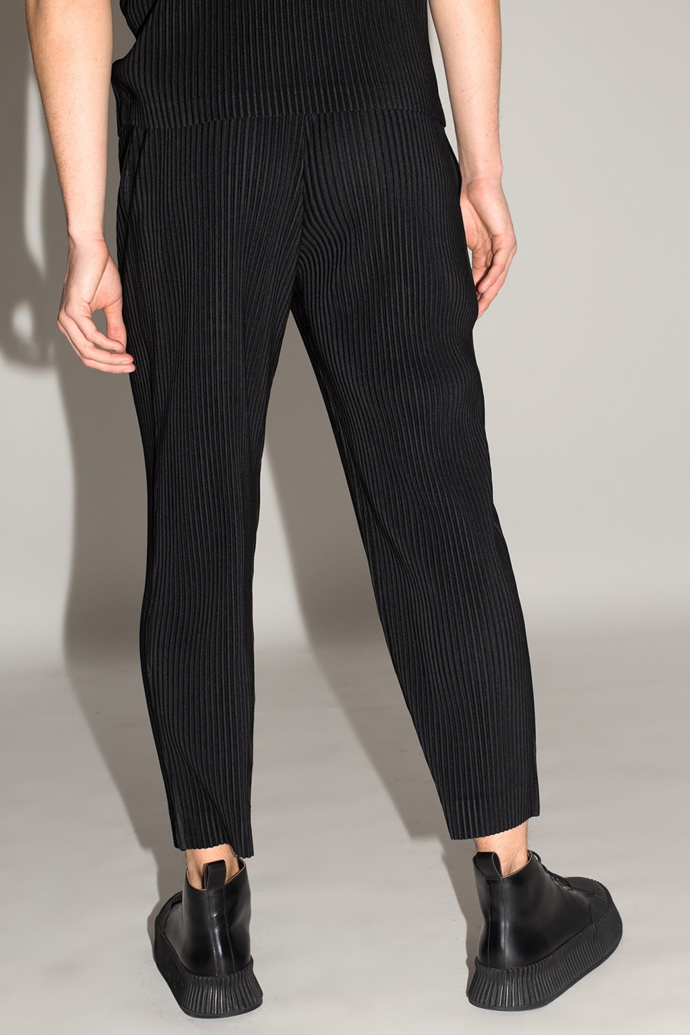 Black Pleated trousers Issey Miyake Homme Plisse - Vitkac Canada